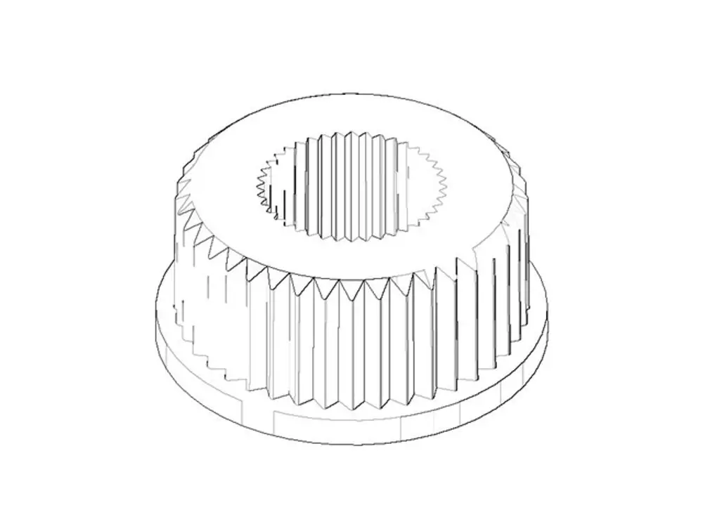 DORNBRACHT Rastbuchse Adapterring für Rastbuchse ERSATZTEILE 091212030 D. 26,5 x 12 mm, 09121203090 Galeriebild 1